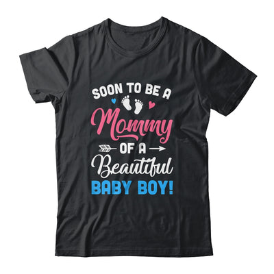 Soon To Be A Mommy Baby Boy Expecting Mother Shirt & Tank Top | siriusteestore
