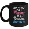 Soon To Be A Mommy Baby Boy Expecting Mother Mug | siriusteestore