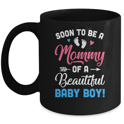 Soon To Be A Mommy Baby Boy Expecting Mother Mug | siriusteestore
