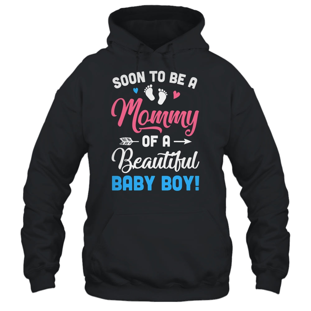 Soon To Be A Mommy Baby Boy Expecting Mother Shirt & Tank Top | siriusteestore