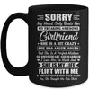 Sorry My Heart Only Beats For My Awesome Girlfriend Mug | siriusteestore