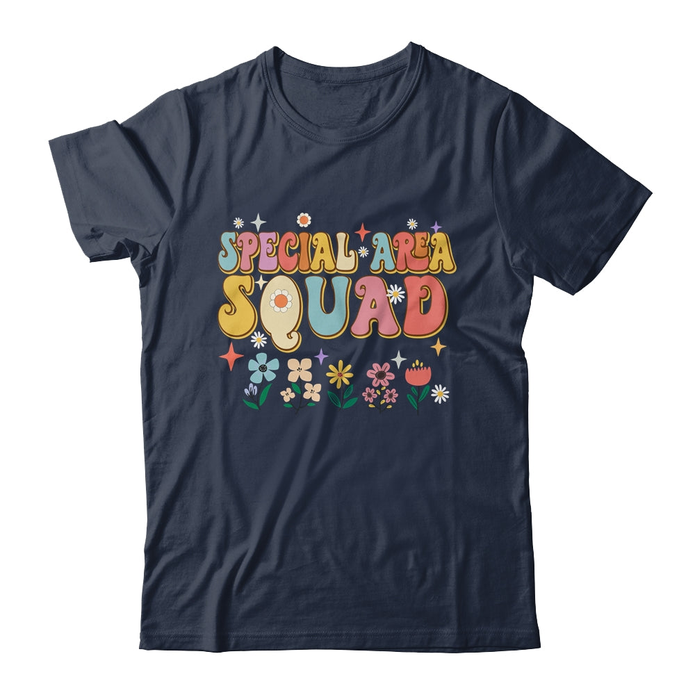 Special Area Squad Groovy Teacher Student Retro Shirt & Hoodie | siriusteestore