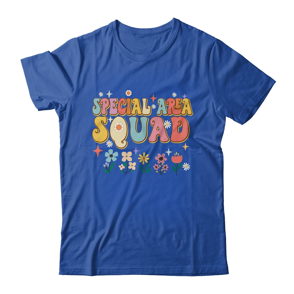 Special Area Squad Groovy Teacher Student Retro Shirt & Hoodie | siriusteestore