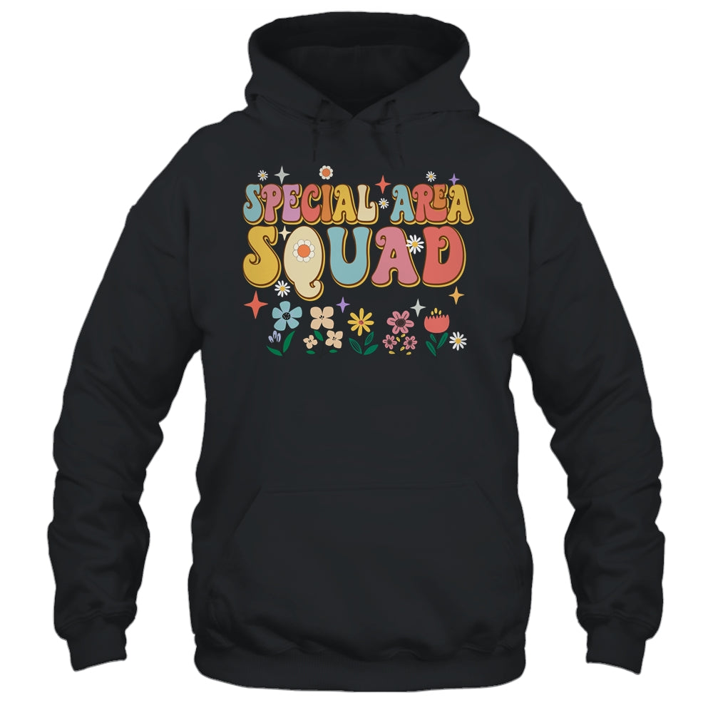 Special Area Squad Groovy Teacher Student Retro Shirt & Hoodie | siriusteestore