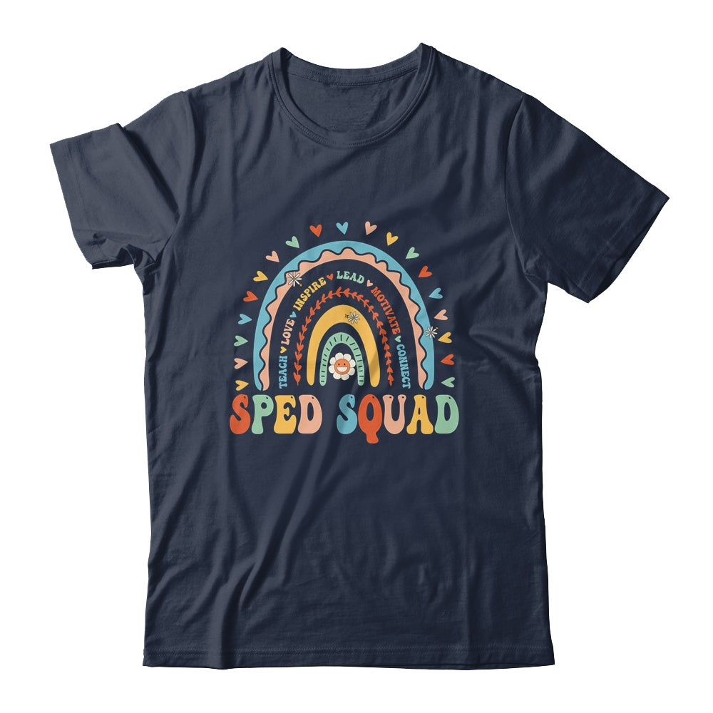Special Education Crew Sped Squad Groovy Special Ed Teacher Shirt & Hoodie | siriusteestore