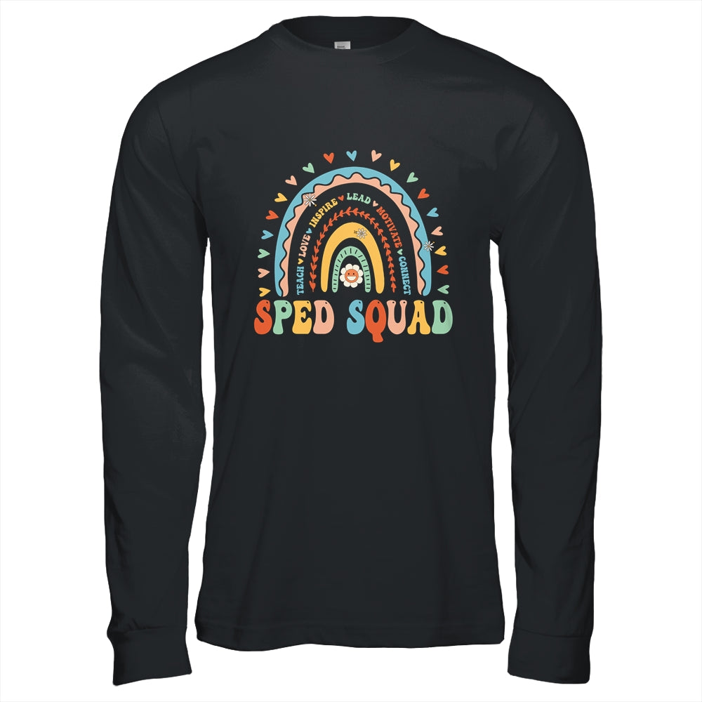 Special Education Crew Sped Squad Groovy Special Ed Teacher Shirt & Hoodie | siriusteestore