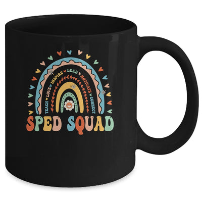 Special Education Crew Sped Squad Groovy Special Ed Teacher Mug | siriusteestore