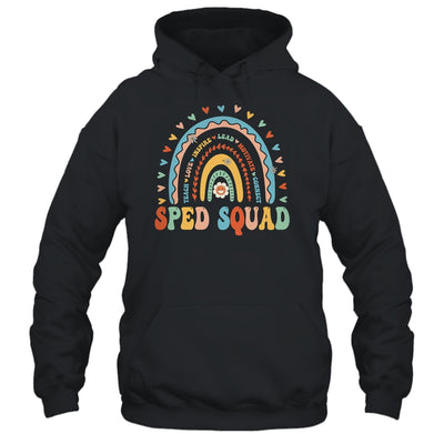 Special Education Crew Sped Squad Groovy Special Ed Teacher Shirt & Hoodie | siriusteestore