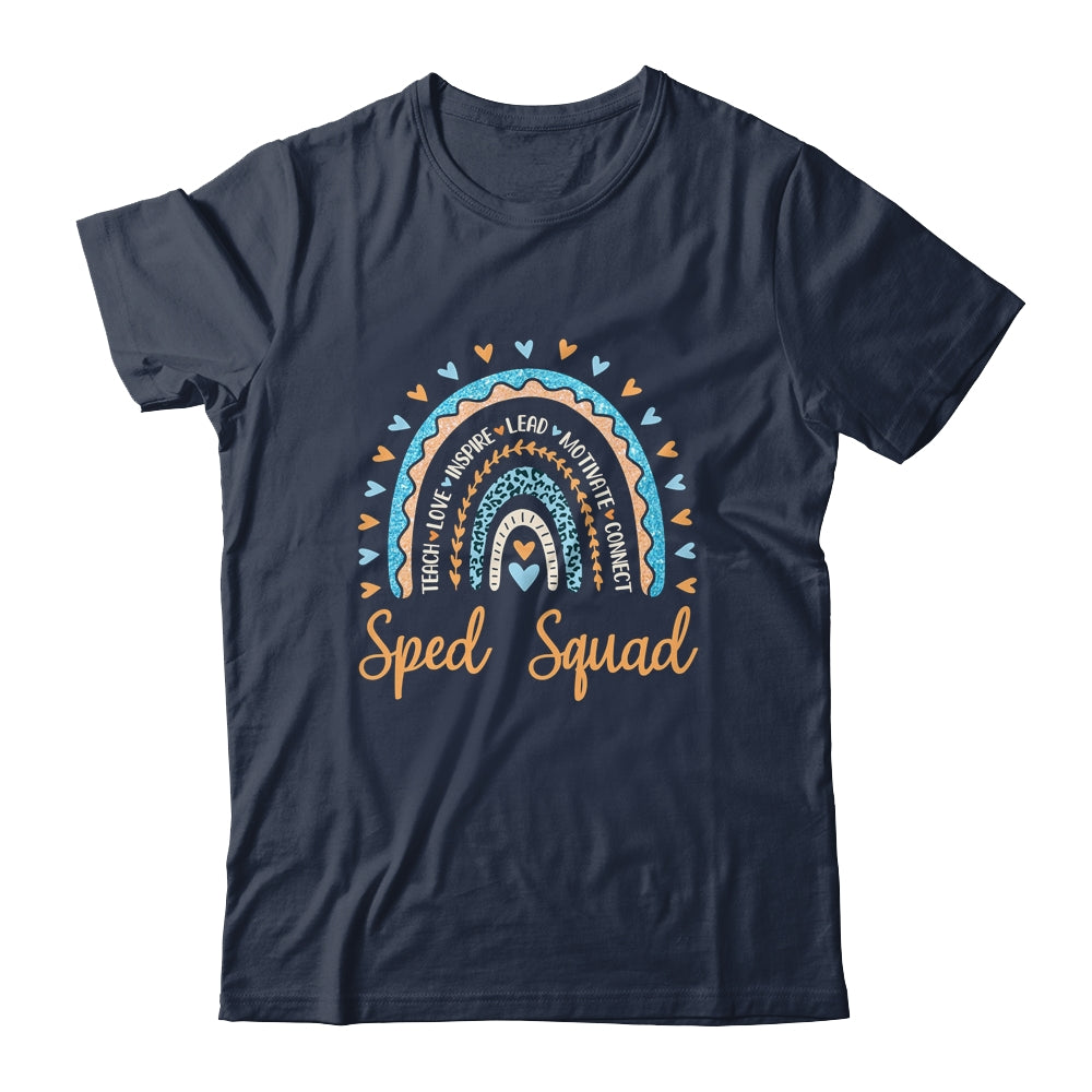Special Education Crew Sped Squad Rainbow Special Ed Teacher Shirt & Hoodie | siriusteestore