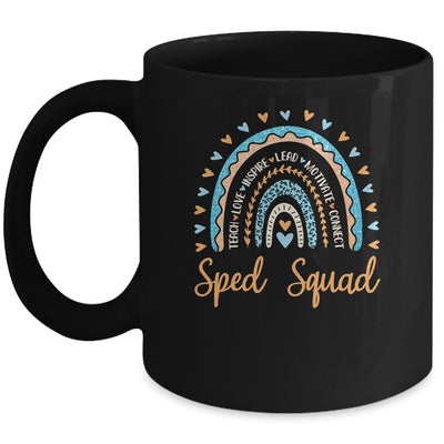 Special Education Crew Sped Squad Rainbow Special Ed Teacher Mug | siriusteestore