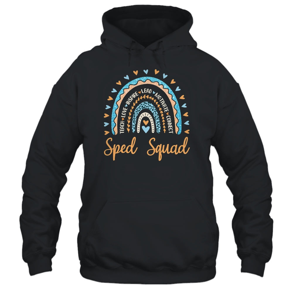 Special Education Crew Sped Squad Rainbow Special Ed Teacher Shirt & Hoodie | siriusteestore