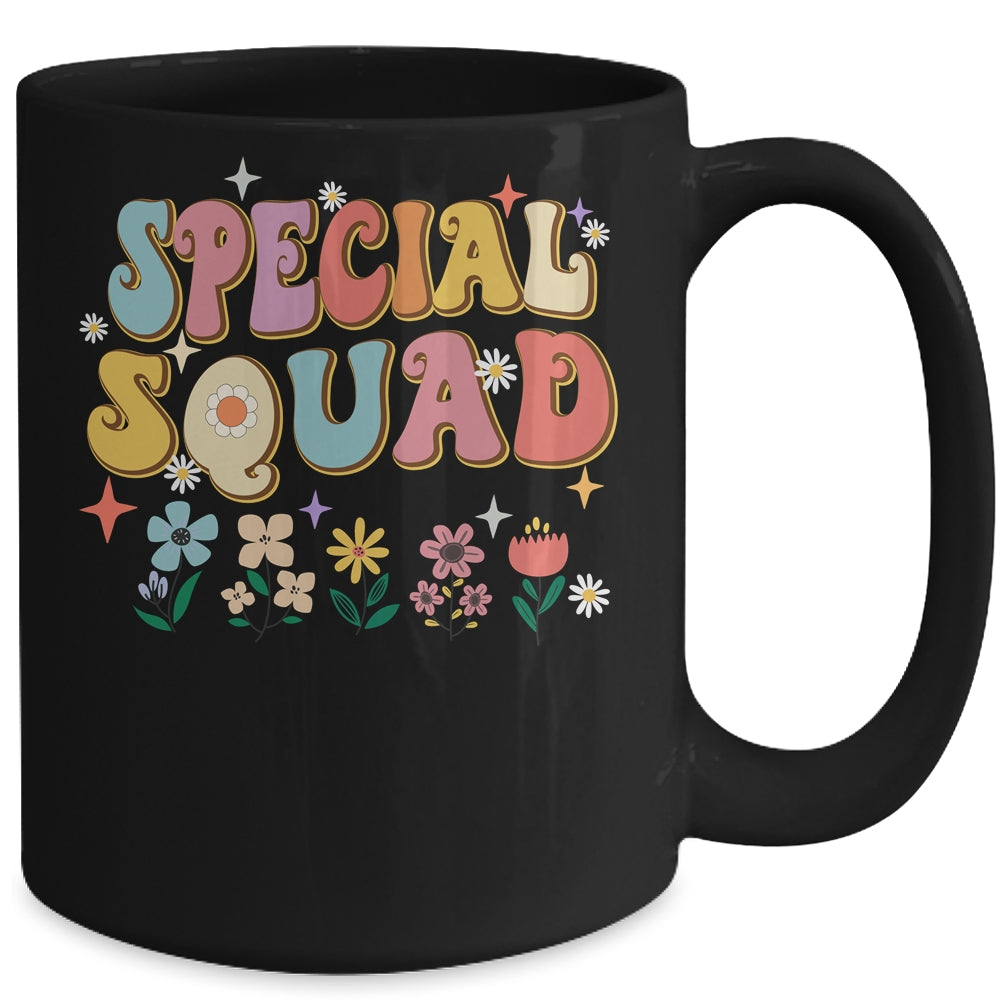 Special Squad Groovy Teacher Women Student Retro Mug | siriusteestore