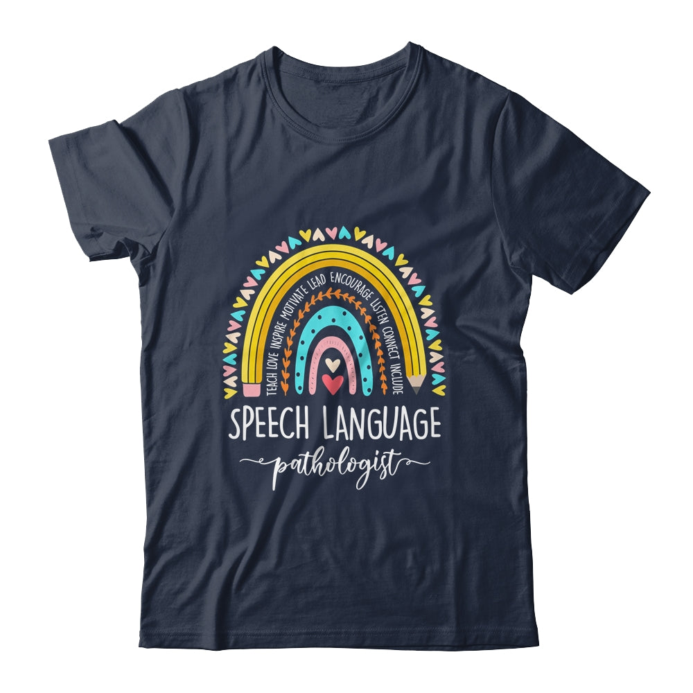Speech Language Pathologist Rainbow Speech Therapy SLP Shirt & Hoodie | siriusteestore