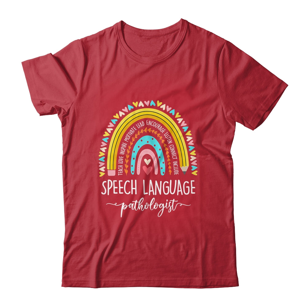 Speech Language Pathologist Rainbow Speech Therapy SLP Shirt & Hoodie | siriusteestore