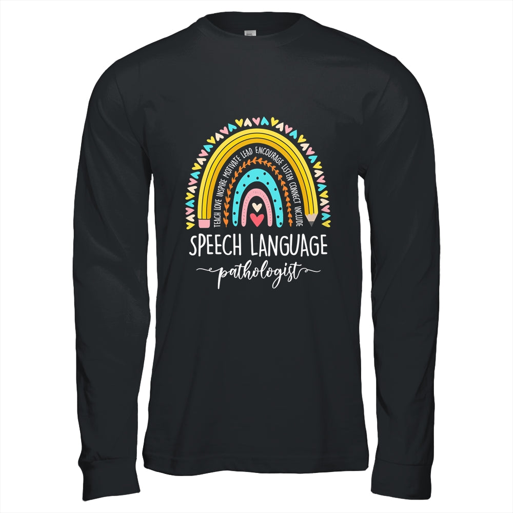 Speech Language Pathologist Rainbow Speech Therapy SLP Shirt & Hoodie | siriusteestore