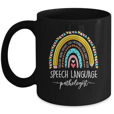 Speech Language Pathologist Rainbow Speech Therapy SLP Mug | siriusteestore
