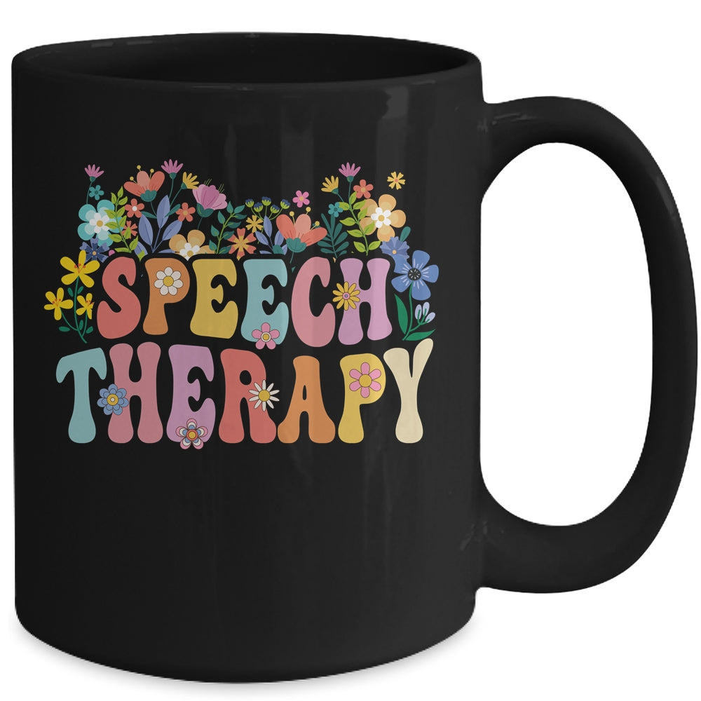 Speech Language Pathologist Speech Therapy Teacher Day Mug | siriusteestore