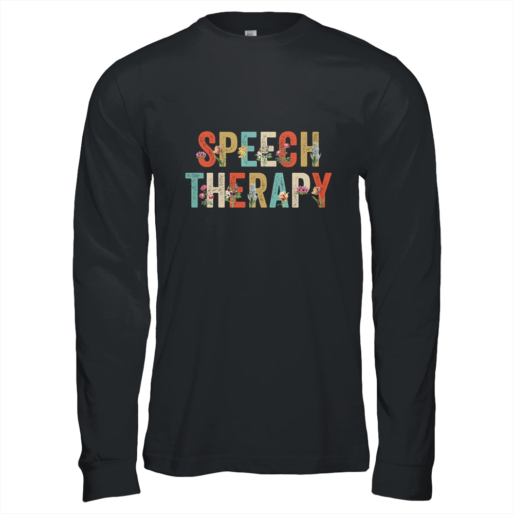 Speech Language Pathologist Speech Therapy Teacher Retro Shirt & Hoodie | siriusteestore