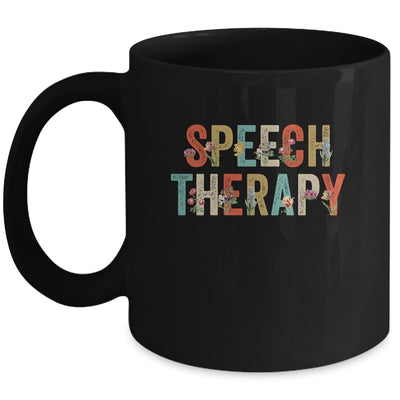 Speech Language Pathologist Speech Therapy Teacher Retro Mug | siriusteestore