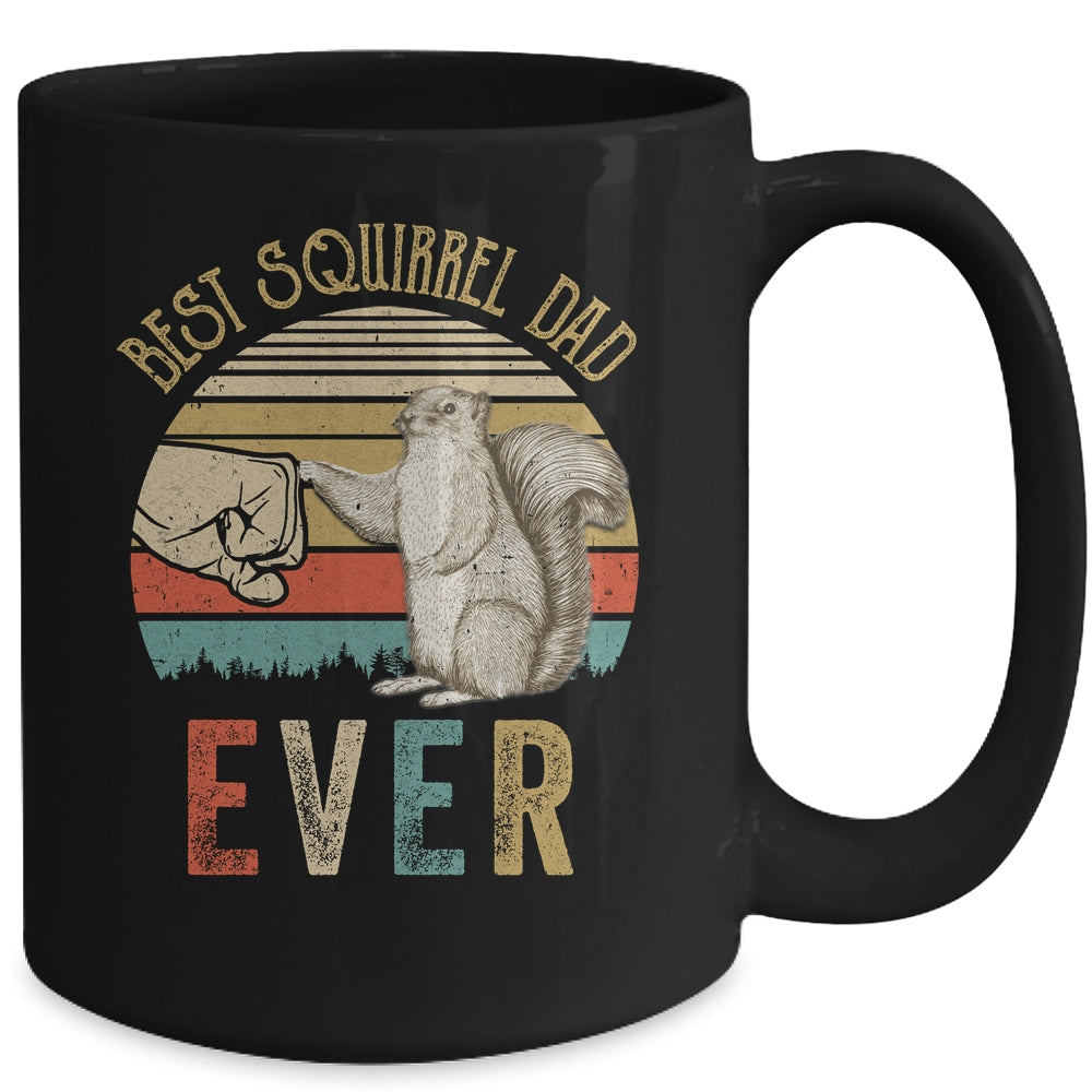 Squirrel Dad Funny Best Squirrel Dad Ever Mug | siriusteestore