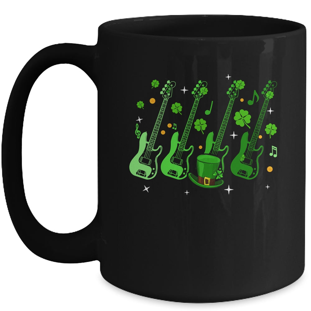St Patrick Day Rocker Guitar Saint Paddys Band Men Boys Mug | siriusteestore