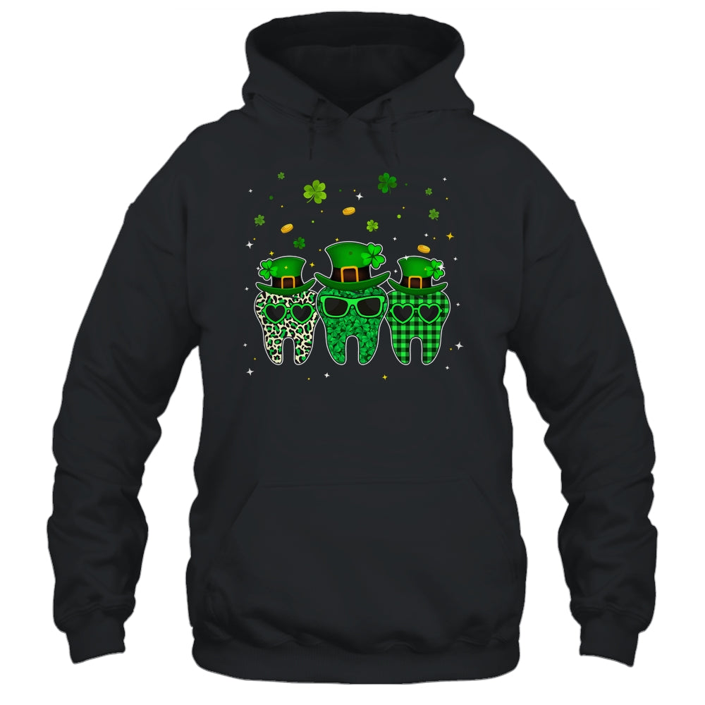 St Patrick's Day Cute Plaid Tooth Dental Assistant Shirt & Hoodie | siriusteestore
