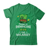 St Patricks Day Funny Shenanigans And Melarkey Irish Shirt & Hoodie | siriusteestore
