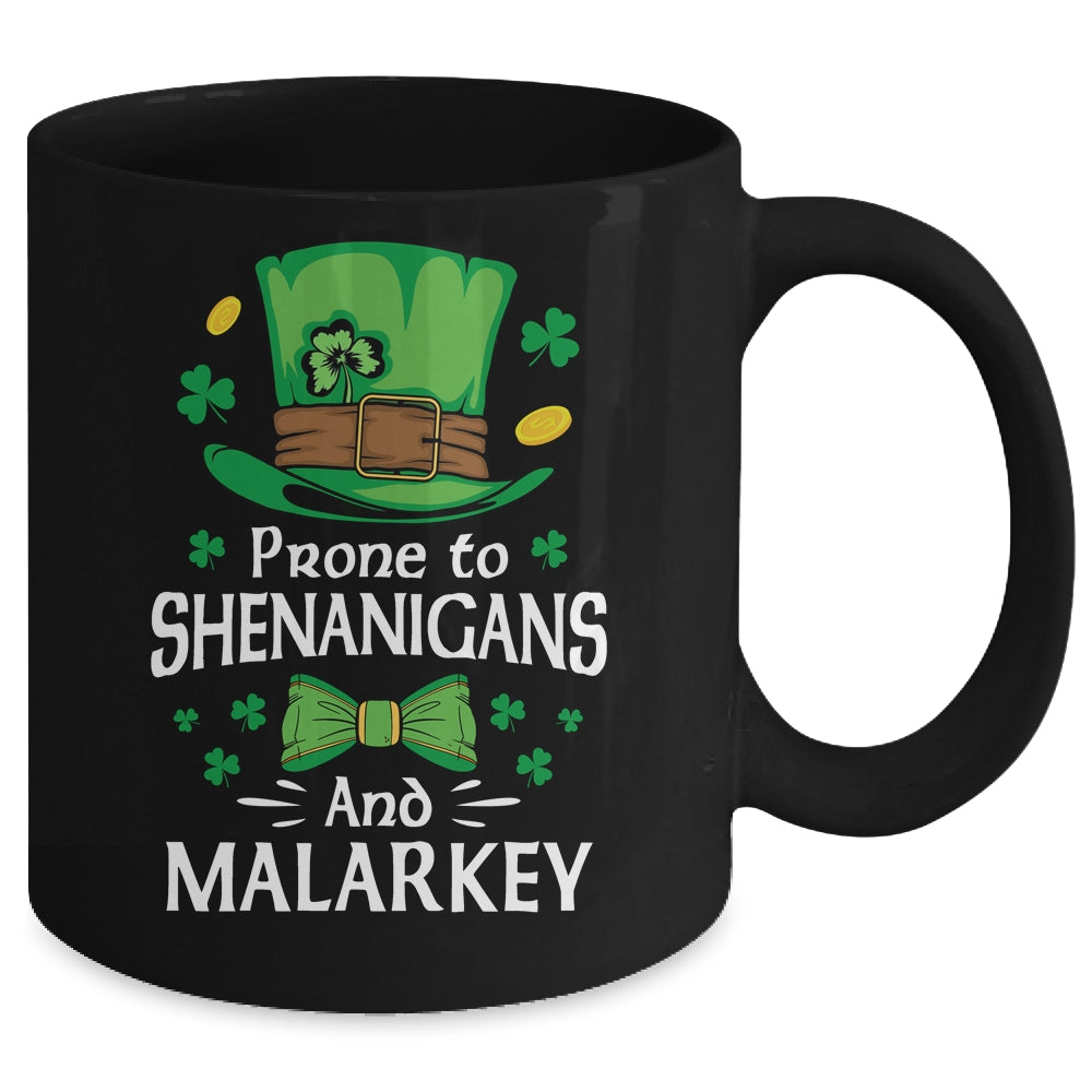 St Patricks Day Funny Shenanigans And Melarkey Irish Mug | siriusteestore