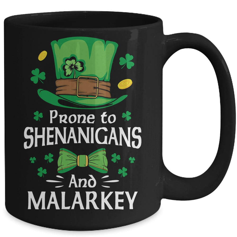 St Patricks Day Funny Shenanigans And Melarkey Irish Mug | siriusteestore