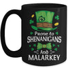 St Patricks Day Funny Shenanigans And Melarkey Irish Mug | siriusteestore