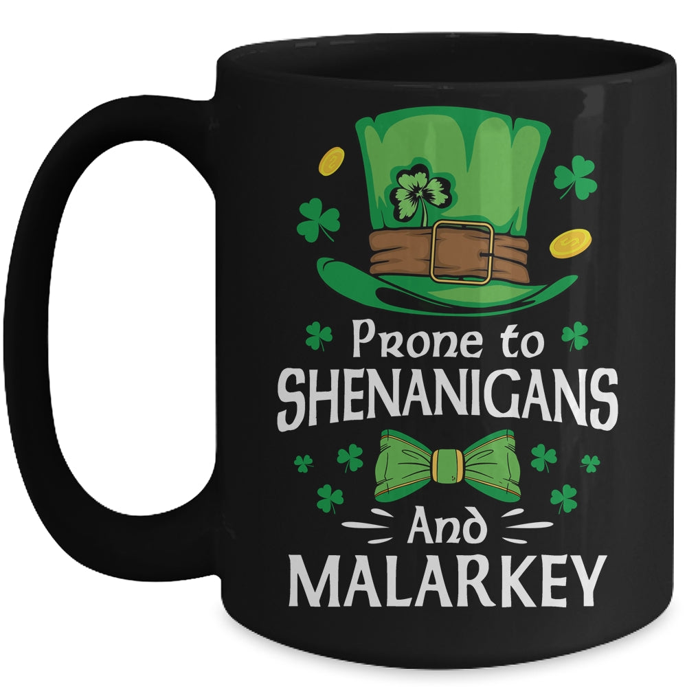 St Patricks Day Funny Shenanigans And Melarkey Irish Mug | siriusteestore