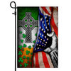 St Patricks Day Irish Flag Celtic Knot Christian Cross American | siriusteestore