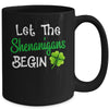 St Patricks Day Let The Shenanigans Begin Womens Mug | siriusteestore