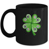 St Patricks Day Shamrock Video Gamer Gaming Kids Boys Men Mug | siriusteestore