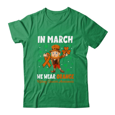 St Patricks Day We Wear Orange For Kidney Cancer Awareness Shirt & Hoodie | siriusteestore