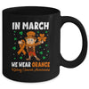 St Patricks Day We Wear Orange For Kidney Cancer Awareness Mug | siriusteestore