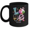 Stethoscope Scrub ICU Nurse Life Bunny Easter Day Mug | siriusteestore