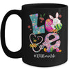 Stethoscope Scrub Love Nurse Life Bunny Easter Day Mug | siriusteestore