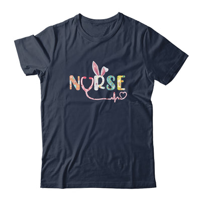 Stethoscope Scrub Nurse Life Easter Day Cute Bunny With Eggs Shirt & Tank Top | siriusteestore