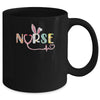 Stethoscope Scrub Nurse Life Easter Day Cute Bunny With Eggs Mug | siriusteestore