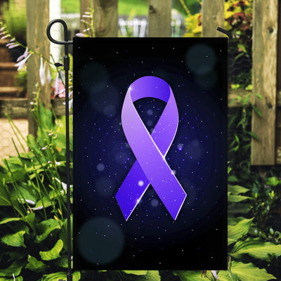 Stomach Cancer Awareness Flag Periwinkle Ribbon | siriusteestore