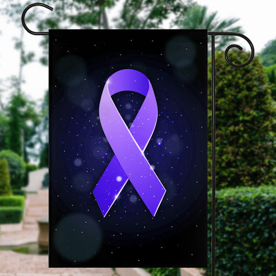 Stomach Cancer Awareness Flag Periwinkle Ribbon | siriusteestore