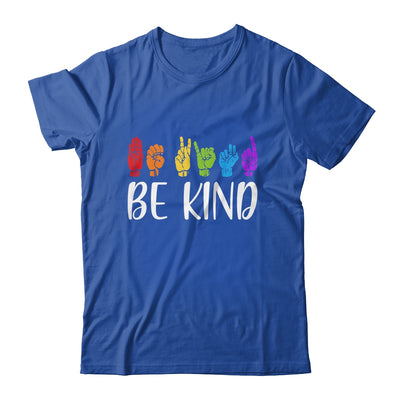 Stop Bullying Kindness Be Kind Sign Language Shirt & Hoodie | siriusteestore