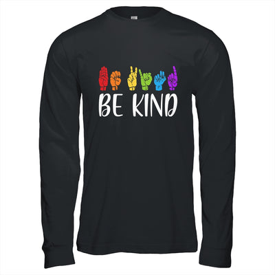 Stop Bullying Kindness Be Kind Sign Language Shirt & Hoodie | siriusteestore