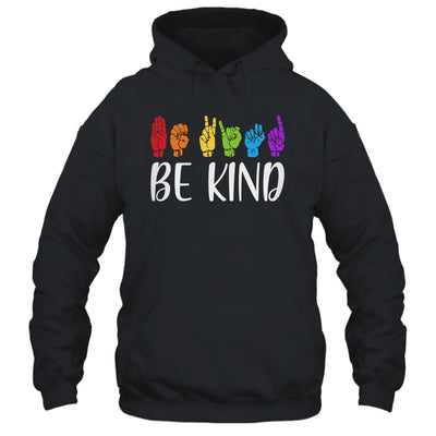 Stop Bullying Kindness Be Kind Sign Language Shirt & Hoodie | siriusteestore