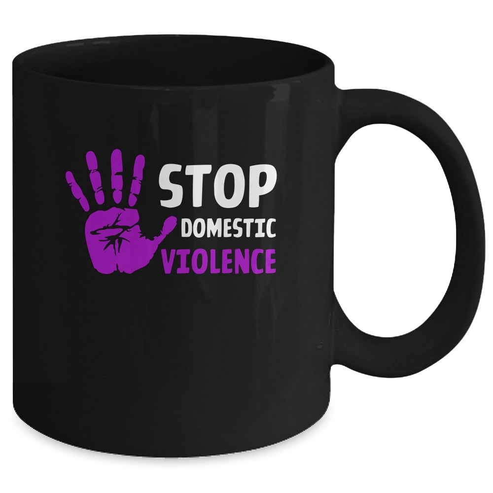 Stop Domestic Violence Awareness Survivor Mug | siriusteestore