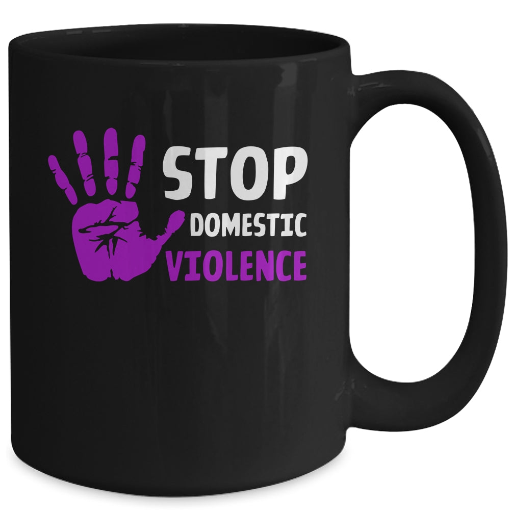 Stop Domestic Violence Awareness Survivor Mug | siriusteestore