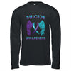 Suicide Awareness Wings And Ribbon Suicide Prevention Shirt & Hoodie | siriusteestore
