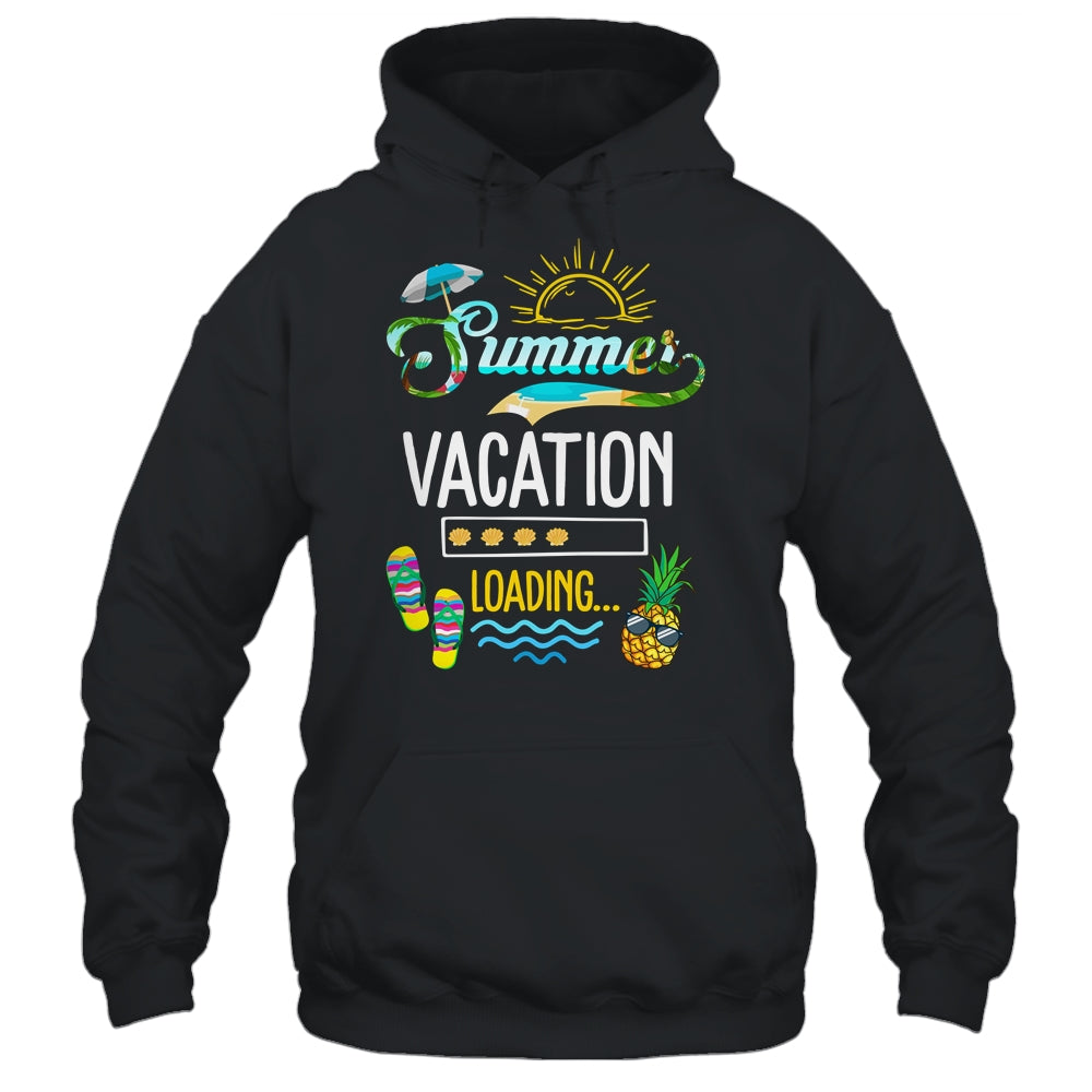 Summer Vacation Loading Last Day Of School Teacher Womens Shirt & Tank Top | siriusteestore