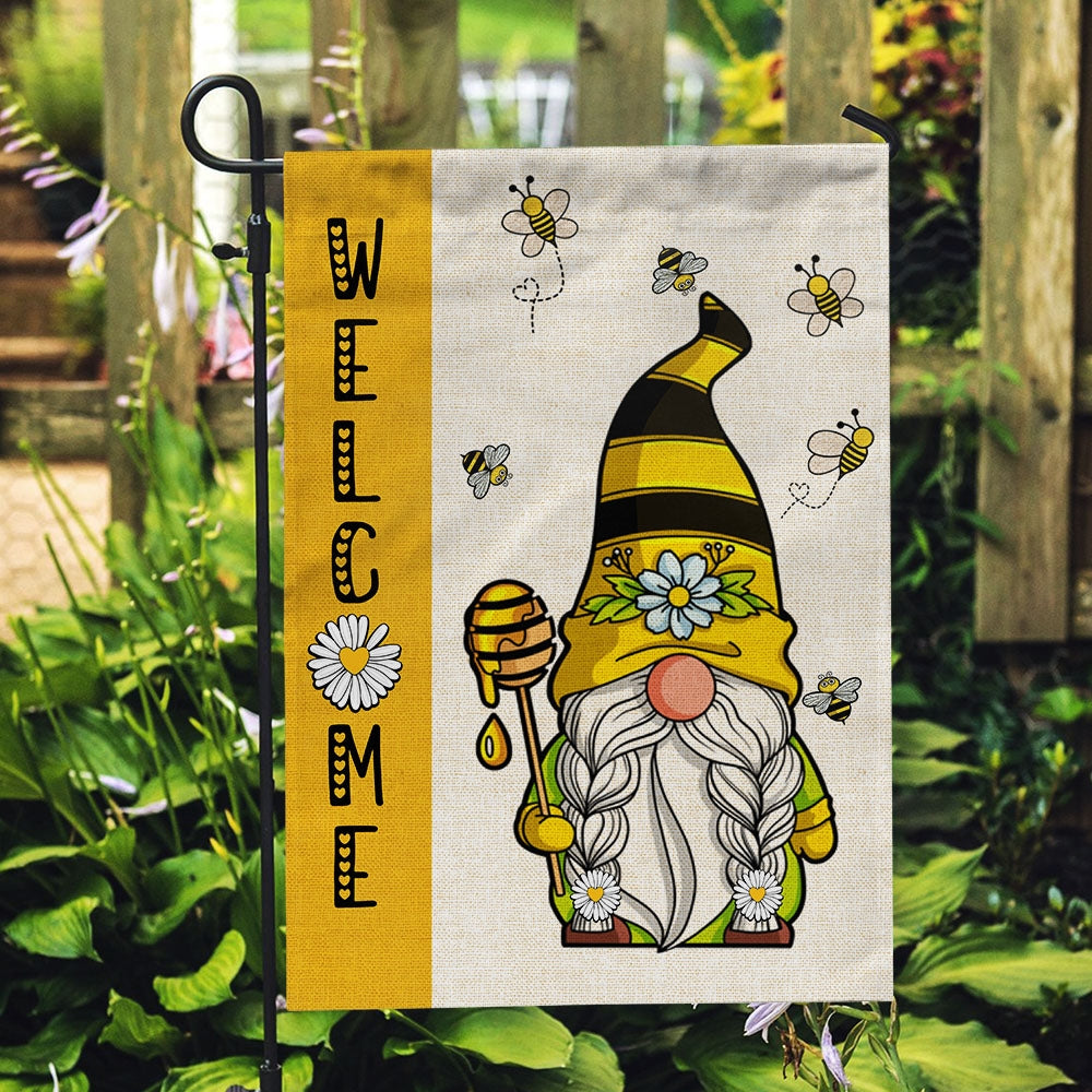 Summer Welcome Gnome Bees | siriusteestore